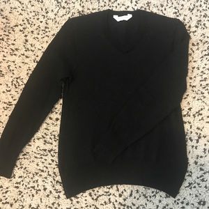 Everlane Black 100% wool sweater